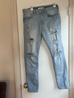 PacSun Light Wash Distressed Skinny Jeans